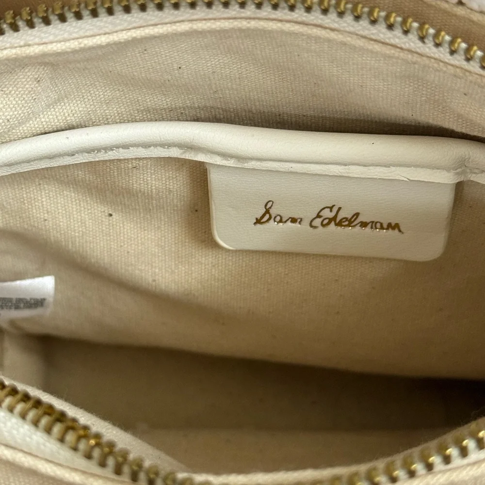 Sam Edelman White Crochet Crossbody Bag - Picture 6 of 6